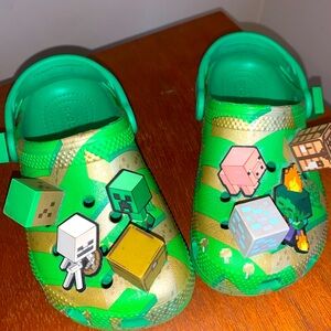 CROCS(Minecraft) SIZE 11c EUC